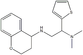 [2-(3,4-dihydro-2H-1-benzopyran-4-ylamino)-1-(thiophen-2-yl)ethyl]dimethylamine