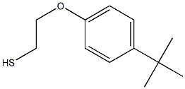 1-tert-butyl-4-(2-sulfanylethoxy)benzene Structure