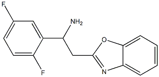 2-(1,3-benzoxazol-2-yl)-1-(2,5-difluorophenyl)ethan-1-amine