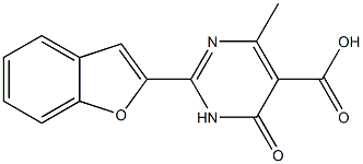 2-(1-benzofuran-2-yl)-4-methyl-6-oxo-1,6-dihydropyrimidine-5-carboxylic acid