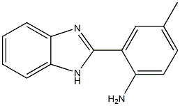 2-(1H-benzimidazol-2-yl)-4-methylaniline Struktur