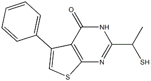 2-(1-mercaptoethyl)-5-phenylthieno[2,3-d]pyrimidin-4(3H)-one