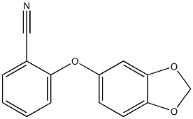 2-(2H-1,3-benzodioxol-5-yloxy)benzonitrile