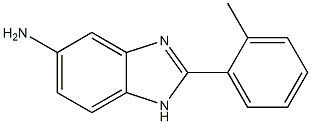 2-(2-methylphenyl)-1H-benzimidazol-5-amine Structure