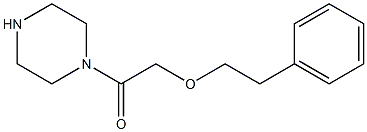 2-(2-phenylethoxy)-1-(piperazin-1-yl)ethan-1-one