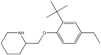 2-(2-tert-butyl-4-ethylphenoxymethyl)piperidine