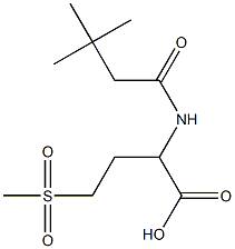 2-(3,3-dimethylbutanamido)-4-methanesulfonylbutanoic acid