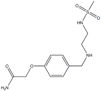 2-(4-{[(2-methanesulfonamidoethyl)amino]methyl}phenoxy)acetamide