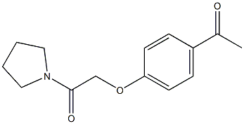 2-(4-acetylphenoxy)-1-(pyrrolidin-1-yl)ethan-1-one