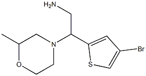 2-(4-bromothiophen-2-yl)-2-(2-methylmorpholin-4-yl)ethan-1-amine