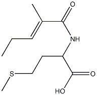 2-{[(2E)-2-methylpent-2-enoyl]amino}-4-(methylthio)butanoic acid
