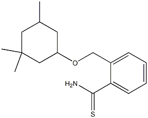 2-{[(3,3,5-trimethylcyclohexyl)oxy]methyl}benzene-1-carbothioamide