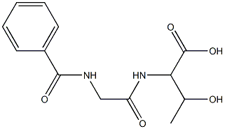 2-{[(benzoylamino)acetyl]amino}-3-hydroxybutanoic acid