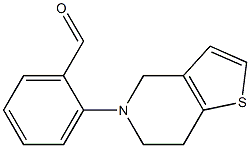 2-{4H,5H,6H,7H-thieno[3,2-c]pyridin-5-yl}benzaldehyde 结构式