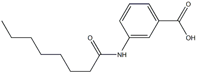 3-octanamidobenzoic acid|