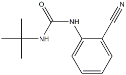 3-tert-butyl-1-(2-cyanophenyl)urea Structure