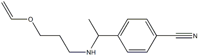 4-(1-{[3-(ethenyloxy)propyl]amino}ethyl)benzonitrile