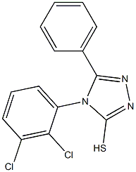 4-(2,3-dichlorophenyl)-5-phenyl-4H-1,2,4-triazole-3-thiol Structure