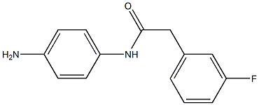 N-(4-aminophenyl)-2-(3-fluorophenyl)acetamide Struktur