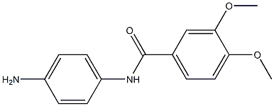 N-(4-aminophenyl)-3,4-dimethoxybenzamide Structure