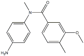 N-(4-aminophenyl)-3-methoxy-N,4-dimethylbenzamide Structure