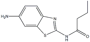 N-(6-amino-1,3-benzothiazol-2-yl)butanamide