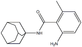 N-(adamantan-1-yl)-2-amino-6-methylbenzamide Structure