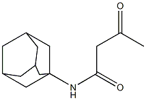 N-(adamantan-1-yl)-3-oxobutanamide Structure