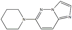 6-Piperidin-1-yl-imidazo[1,2-b]pyridazine Structure