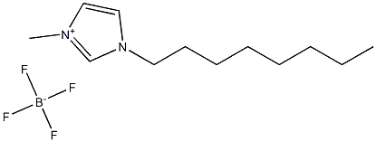 1-octyl-3-methylimidazolium tetrafluoroborate Structure