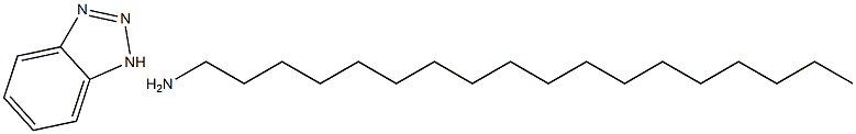 Benzotriazole octadecylamine Struktur
