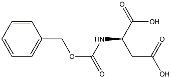 CBZ-D-天冬氨酸, , 结构式