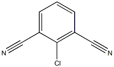 1-氯-2,6-二氰基苯, , 结构式