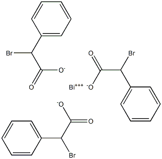 Bismuth-bromophenylacetic acid Structure