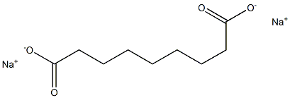 Azelaic acid disodium salt 化学構造式