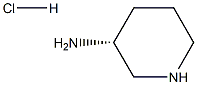 (R)-3-氨基哌啶盐酸盐 结构式