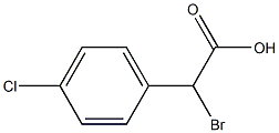 P-chloro(A-bromo)phenylacetate Structure