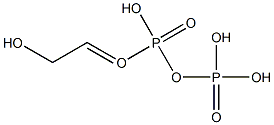 羟基乙叉二磷酸, , 结构式