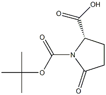 BOC-焦谷氨酸 结构式