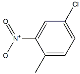 4-chloro-o-nitrotoluene 结构式