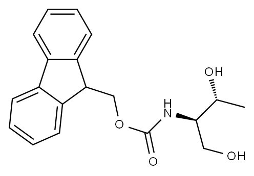 FMOC-苏氨醇,,结构式