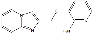 3-{imidazo[1,2-a]pyridin-2-ylmethoxy}pyridin-2-amine Structure