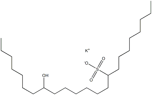 16-Hydroxytricosane-9-sulfonic acid potassium salt