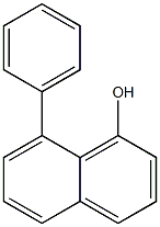 8-Phenyl-1-naphthol Structure