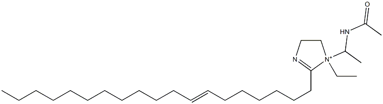 1-[1-(Acetylamino)ethyl]-1-ethyl-2-(7-nonadecenyl)-2-imidazoline-1-ium
