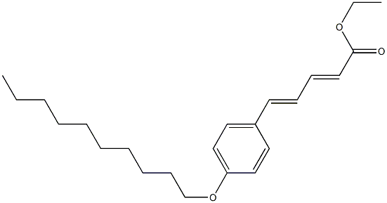 (2E,4E)-5-(p-Decyloxyphenyl)-2,4-pentadienoic acid ethyl ester