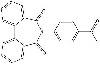 6-(4-Acetylphenyl)-5H-dibenz[c,e]azepine-5,7(6H)-dione