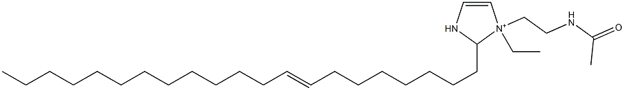 1-[2-(Acetylamino)ethyl]-1-ethyl-2-(8-henicosenyl)-4-imidazoline-1-ium