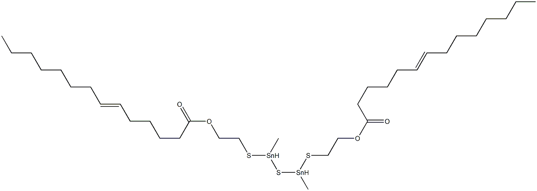  Bis[methyl[[2-(5-tridecenylcarbonyloxy)ethyl]thio]stannyl] sulfide