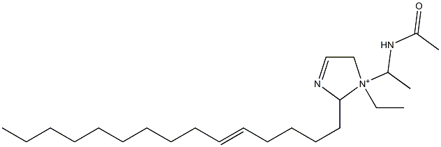 1-[1-(Acetylamino)ethyl]-1-ethyl-2-(5-pentadecenyl)-3-imidazoline-1-ium